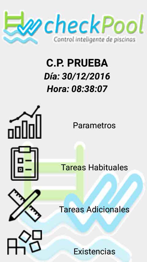 Pantalla CheckPool 4
